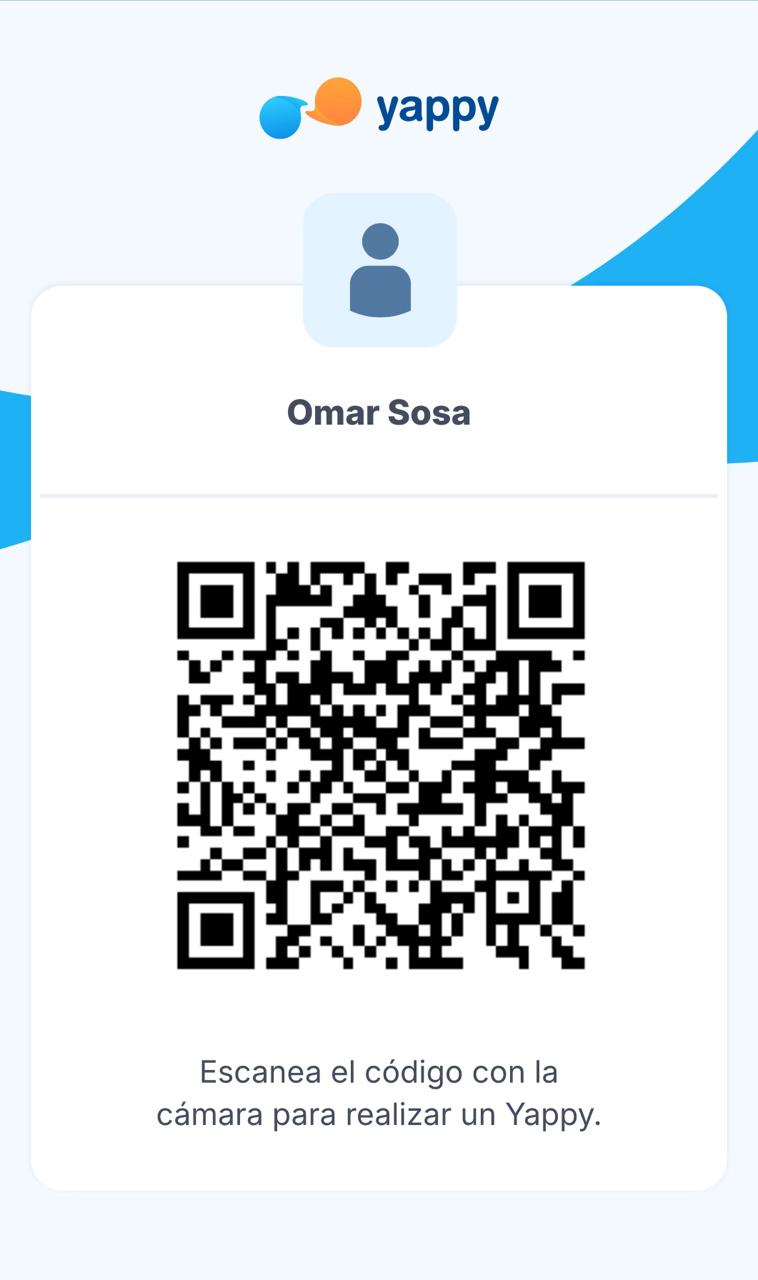 Código QR Yappy - Señales VIP